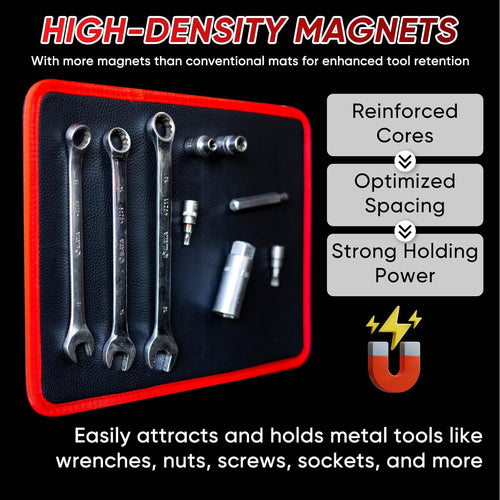 🔥50%OFF🔥3PC Flexible Magnetic Tool Mat & Tray Holder