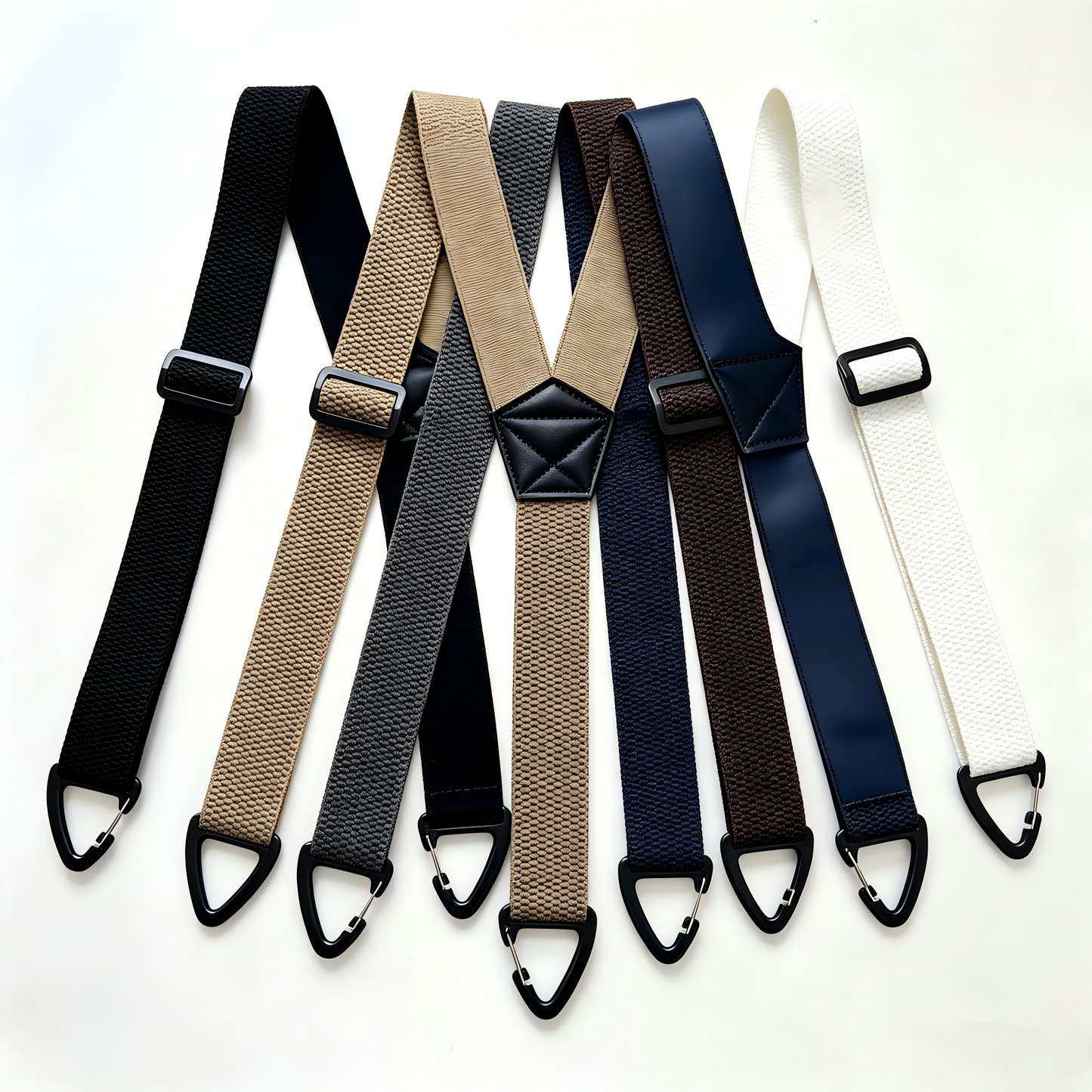⏰Men's X-Back Suspenders with Hook Clips