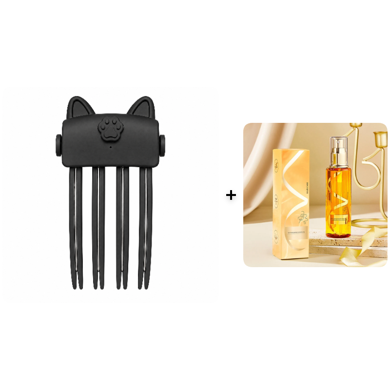 ⏳LAST DAY SALE ONLY 50%off🎉48K+ Sold 💇 Wireless Heated Volumizing Root Lift Clip, Portable Travel Hair Styling Tool for Flat Fine Hair
