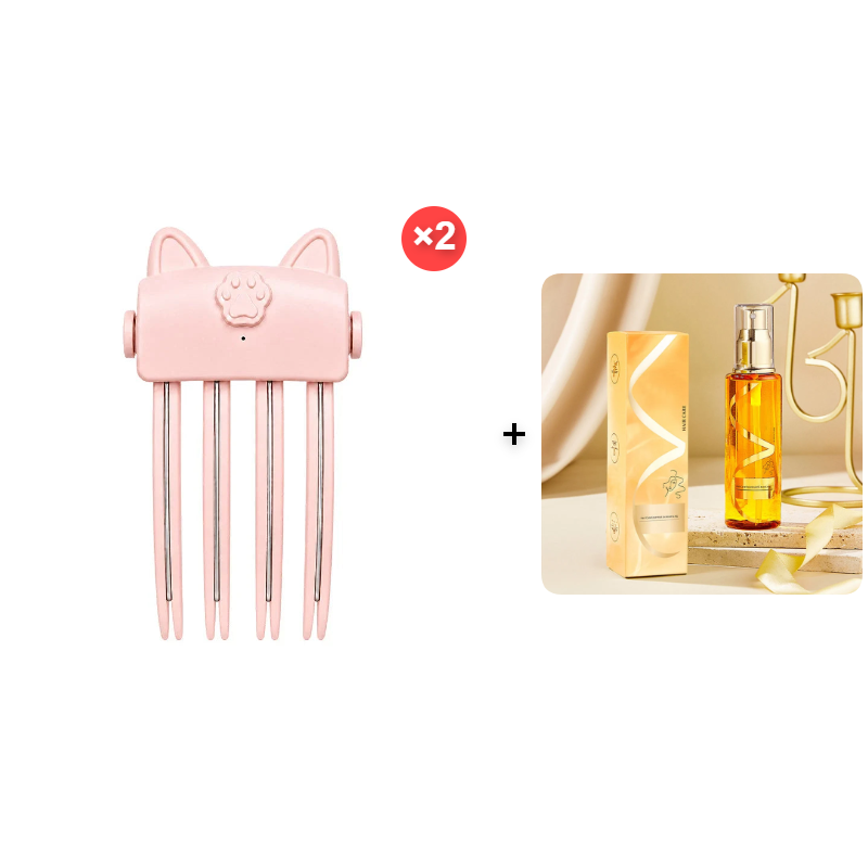 ⏳LAST DAY SALE ONLY 50%off🎉48K+ Sold 💇 Wireless Heated Volumizing Root Lift Clip, Portable Travel Hair Styling Tool for Flat Fine Hair