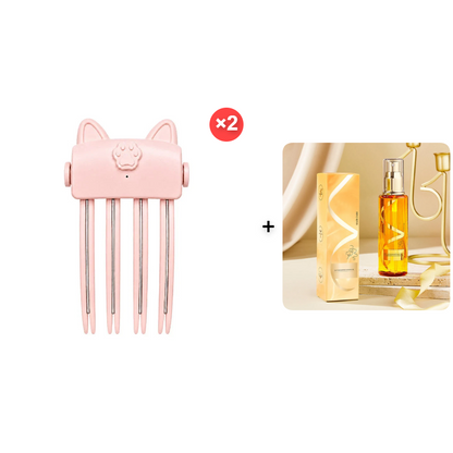 ⏳LAST DAY SALE ONLY 50%off🎉48K+ Sold 💇 Wireless Heated Volumizing Root Lift Clip, Portable Travel Hair Styling Tool for Flat Fine Hair