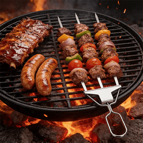🔥Limited-time 50% off✨ Stainless Steel BBQ Skewers