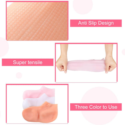 🥳Buy 1 Free 1🦶✨ Moisturizing Foot Mask Socks Silicone Gel Moisturizing Socks