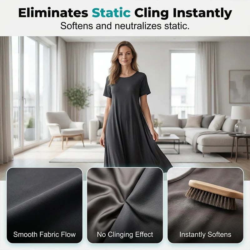 👔 Wrinkle-removing spray for clothes – No ironing required