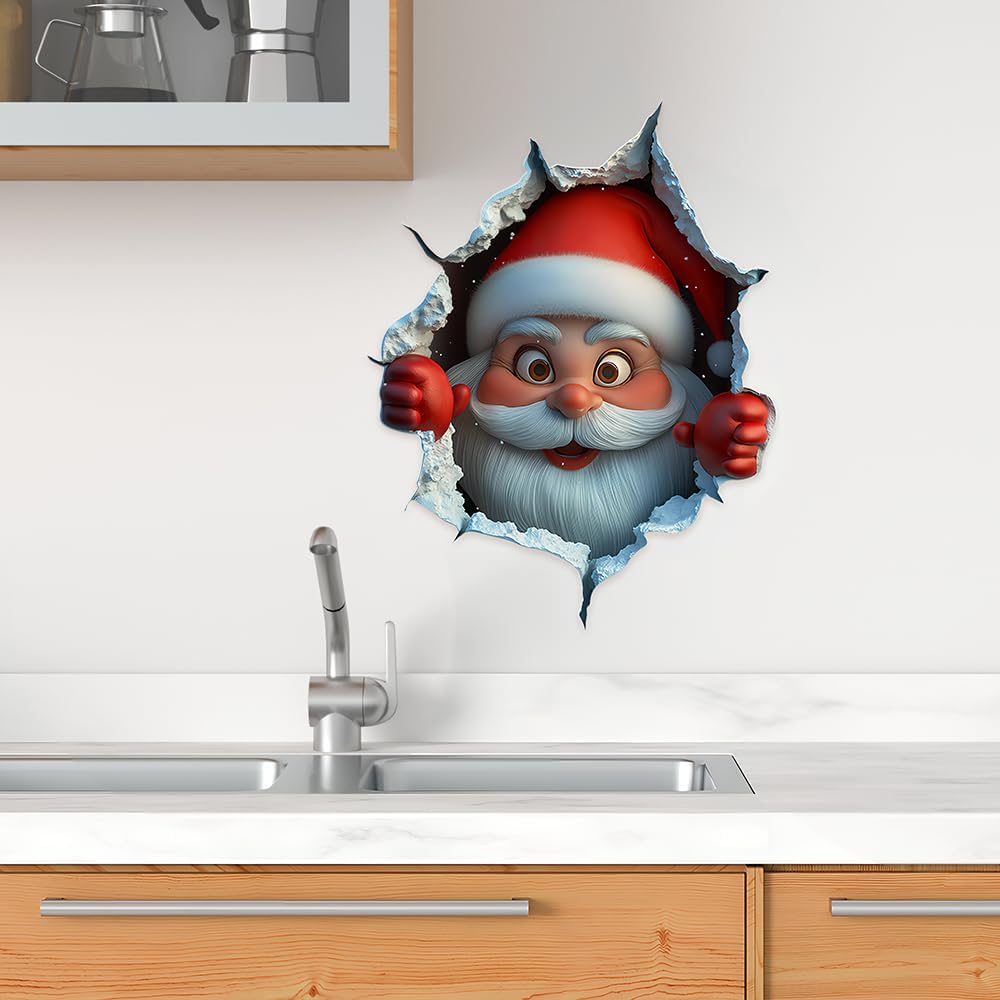 🎄Pre‑Christmas Sale｜Buy One, Get One FREE! Christmas Sale 50% OFF🎅 Creative Christmas Wall Stickers for Home Decoration