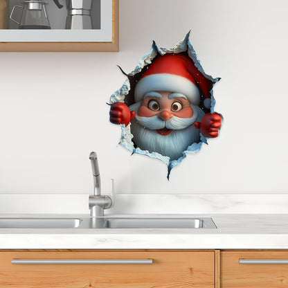 🎄Pre‑Christmas Sale｜Buy One, Get One FREE! Christmas Sale 50% OFF🎅 Creative Christmas Wall Stickers for Home Decoration