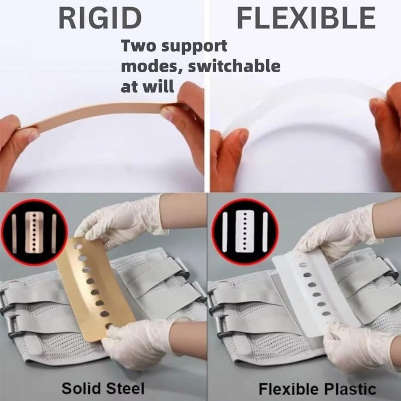 🔥Hot sale🔥Dual Rigid Flexible Support Brace-The Most Professional Lumbar Support Equipment
