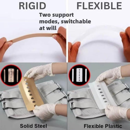 🔥Hot sale🔥Dual Rigid Flexible Support Brace-The Most Professional Lumbar Support Equipment