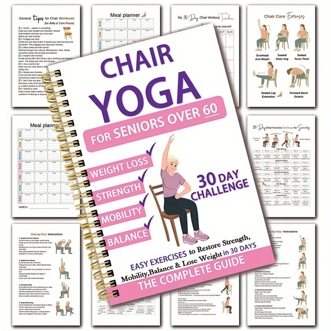 🔥HOT SALE 50% OFF🔥Complete Guide to Chair Yoga for Seniors