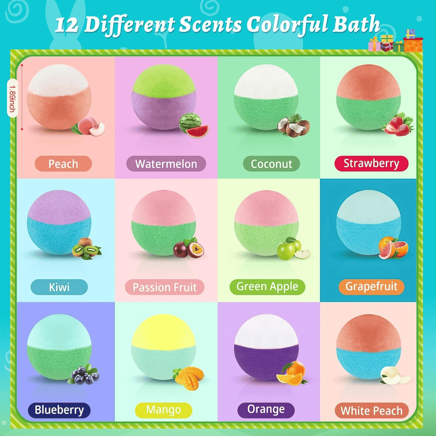 💥50%OFF🛁 Natural Bath Bombs for Kids with Mega Bubbles & Surprise Inside✨