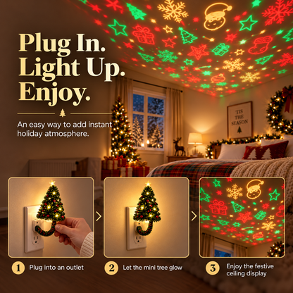 🎄50%OFF🎄 Christmas Tree Projector Night Light Christmas projection light