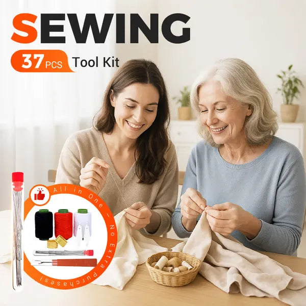 🔥Buy 1 Free 1🔥37Pcs Sewing Tool Set Home sewing needle and thread set