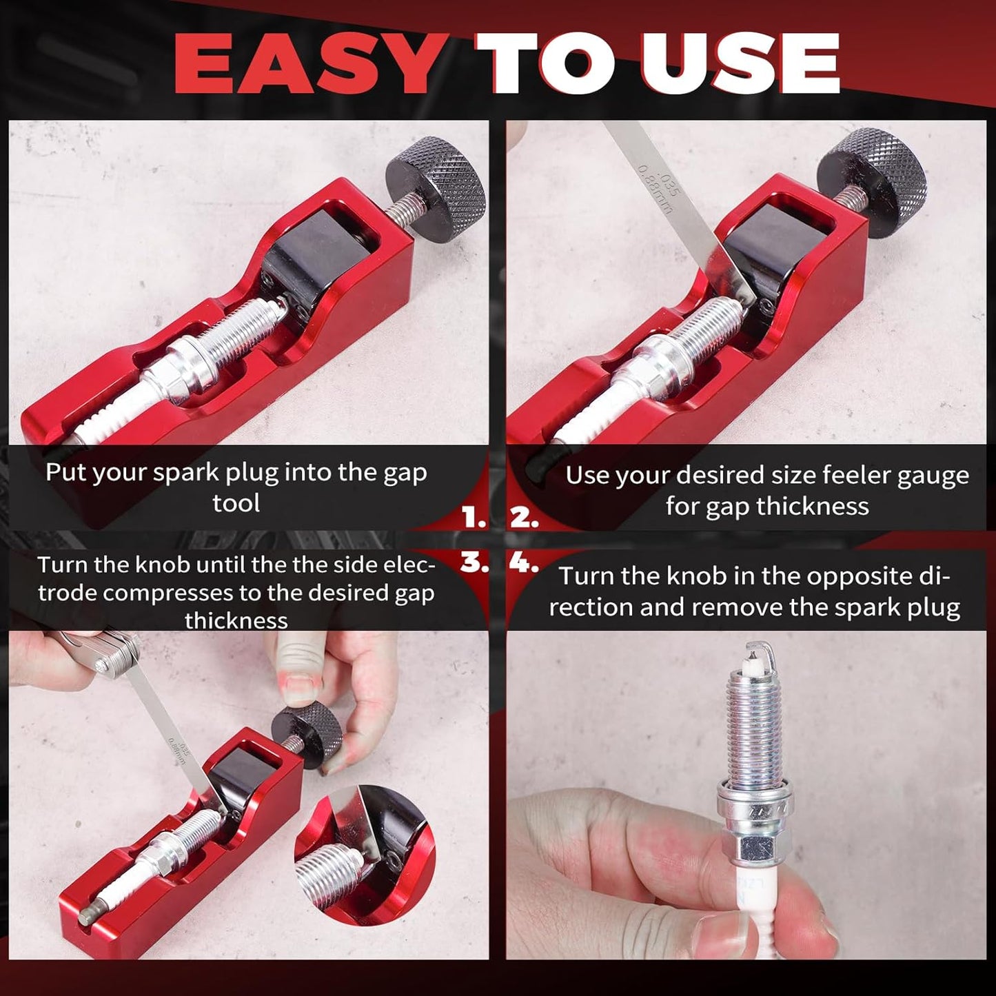 🔥HOT SALE 50% OFF🛠️🚗 Precision Gap Setter for Spark Plugs