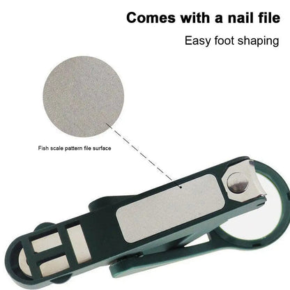 🔥Buy 1 Get 1 Free🔥Stainless Steel Nail Clippers with Magnifying Glass And Storage Box
