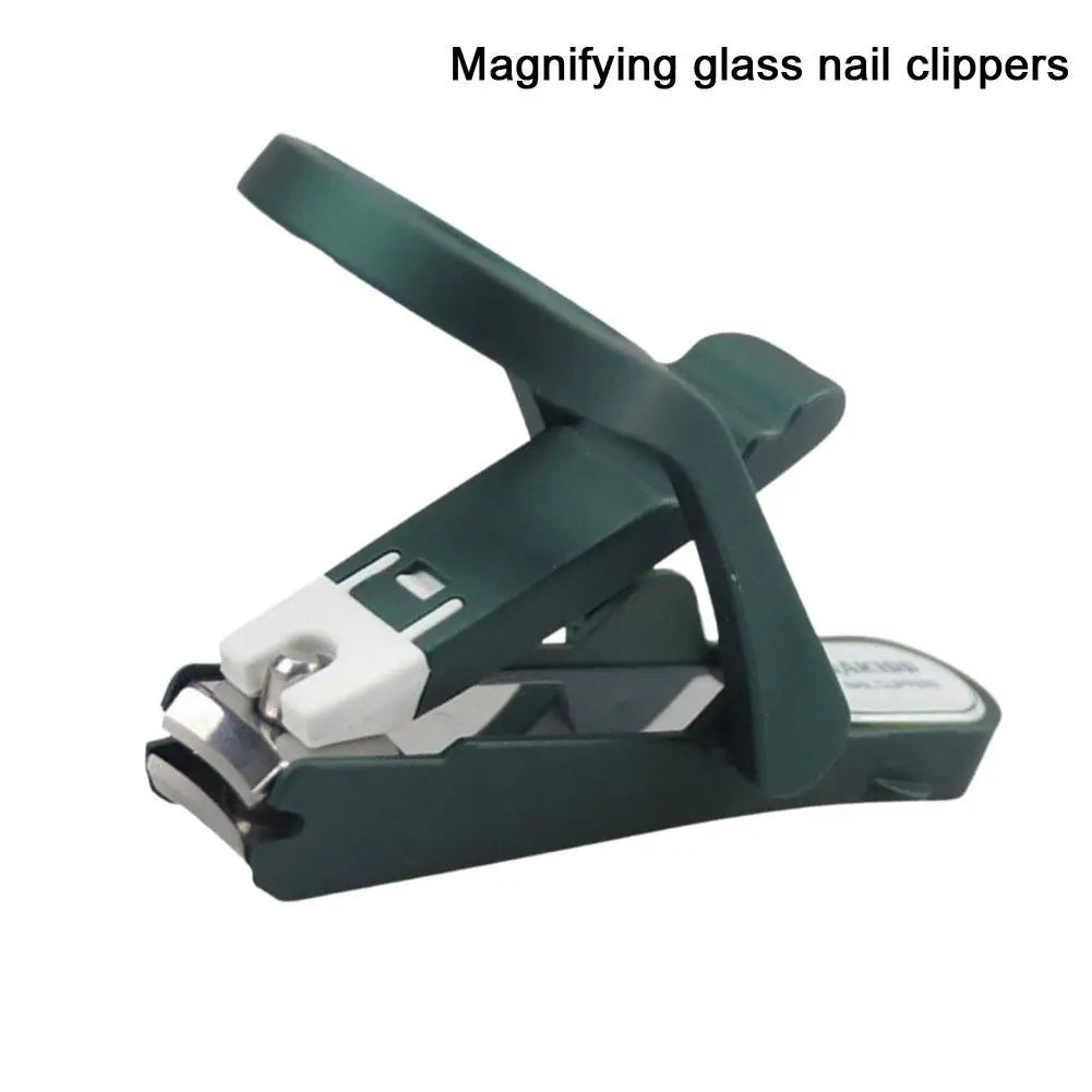 🔥Buy 1 Get 1 Free🔥Stainless Steel Nail Clippers with Magnifying Glass And Storage Box