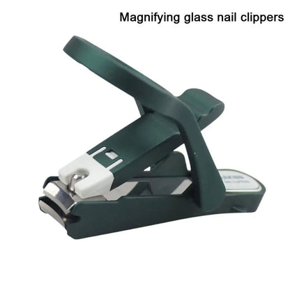 🔥Buy 1 Get 1 Free🔥Stainless Steel Nail Clippers with Magnifying Glass And Storage Box