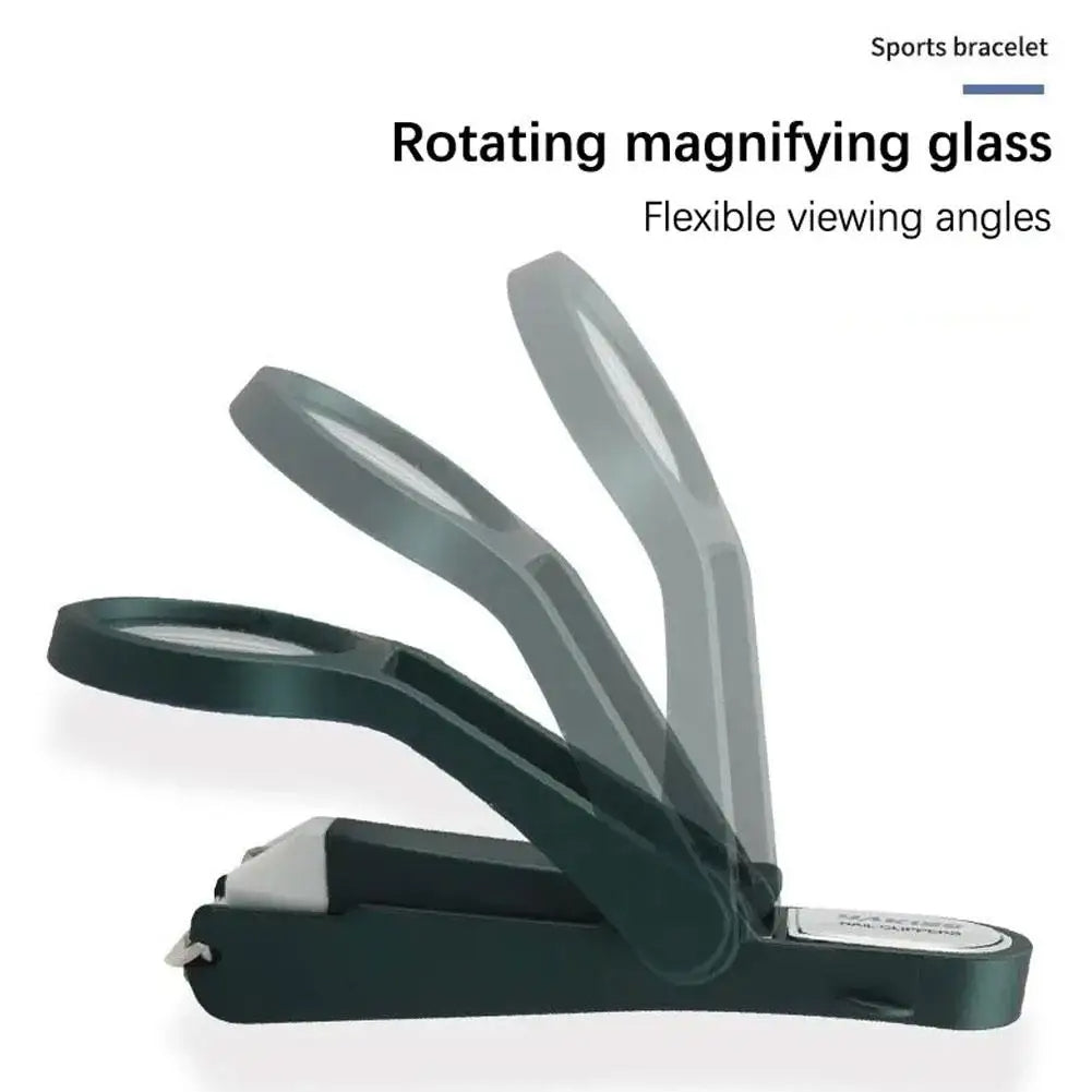 🔥Buy 1 Get 1 Free🔥Stainless Steel Nail Clippers with Magnifying Glass And Storage Box
