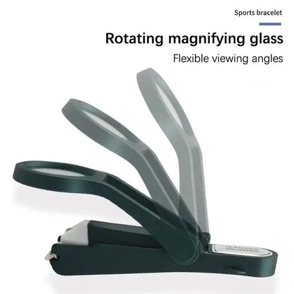 🔥Buy 1 Get 1 Free🔥Stainless Steel Nail Clippers with Magnifying Glass And Storage Box