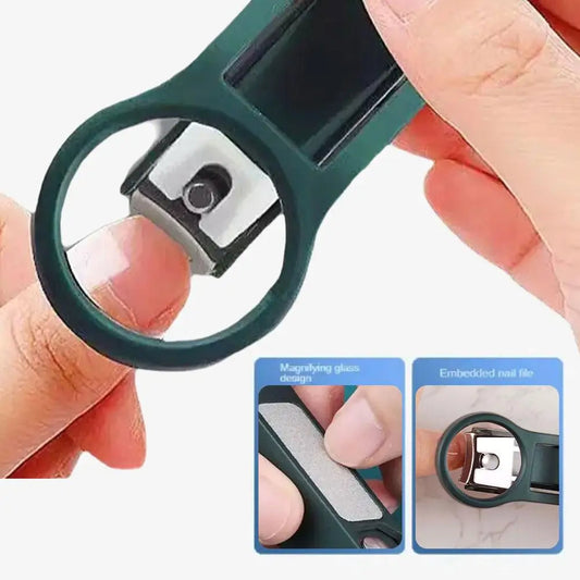 🔥Buy 1 Get 1 Free🔥Stainless Steel Nail Clippers with Magnifying Glass And Storage Box