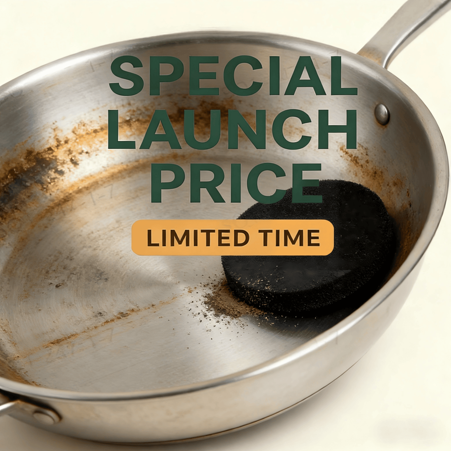 🎉50% off🧽 Stainless steel kitchen cleaning sponges (3-pack)