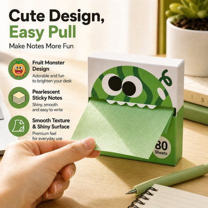 Today Special Offer | 50% OFF🔥Pull-out pearlescent sticky notes, 12 packs per set