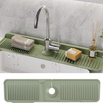 🔥 BUY 3 GET 2 FREE💧Silicone Sink Faucet Draining Mat