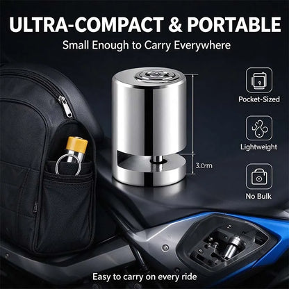 Motorcycle disc brake lock, anti-theft motorcycle safety brake disc lock 🔒