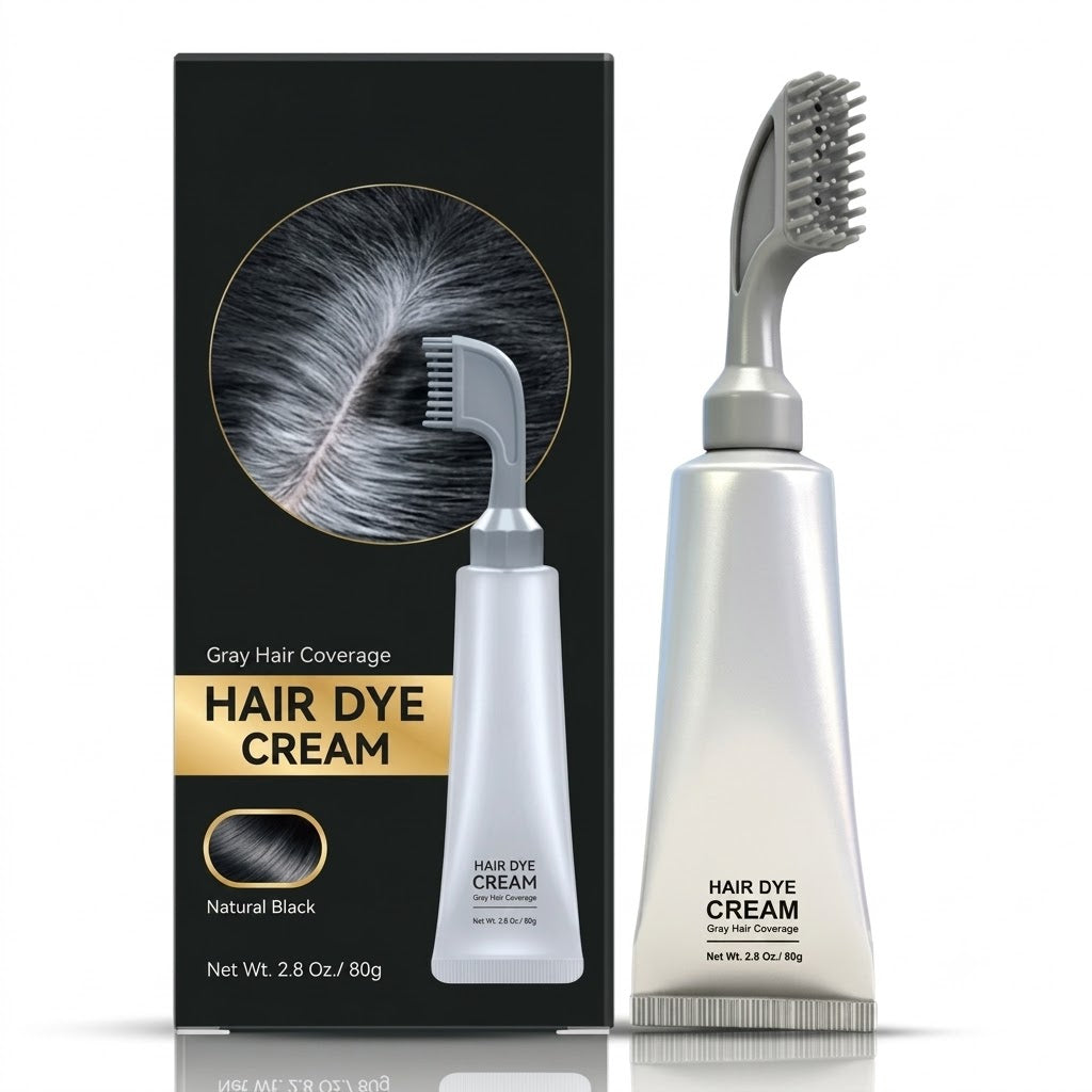 🔥Buy 1 Get 1 Free🔥 2 In 1 Hair Dye Comb For Instant Gray Coverage & Hair Care