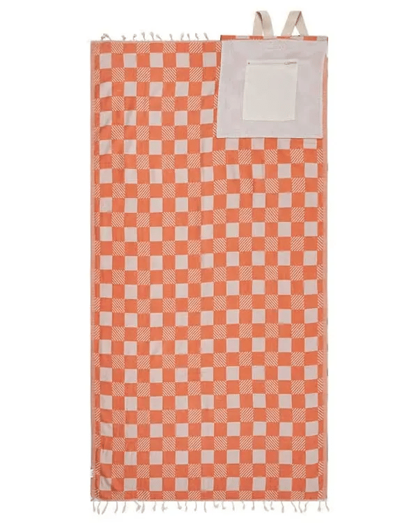 ⏰Limited-time 50% off 🏖️2-in-1 Convertible Towel & Backpack with Inner Zip Pocket & Sand-Repelling Fabric