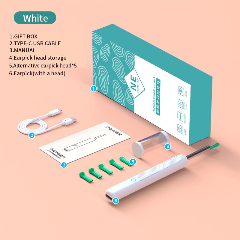 🔥50%off 🔥1080P Wireless Otoscope Ear Wax Removal Camera
