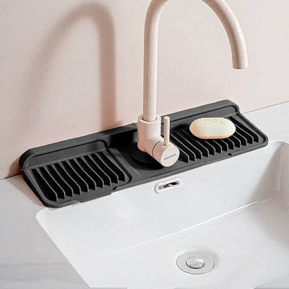 🎄Biggest Christmas Sale 50% OFF Quick-Drying Silicone Faucet Mat