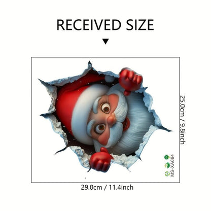 🎄Pre‑Christmas Sale｜Buy One, Get One FREE! Christmas Sale 50% OFF🎅 Creative Christmas Wall Stickers for Home Decoration