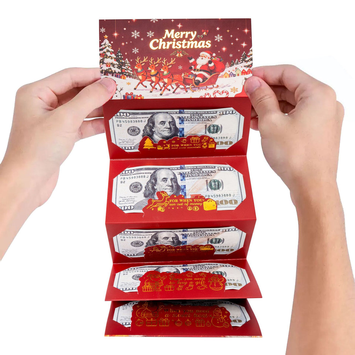 🎁🔥 Christmas Special: Half-price offer for the first 50 customers ✉️ Christmas Cash Gift Envelopes (4 pcs) 🎅🎄