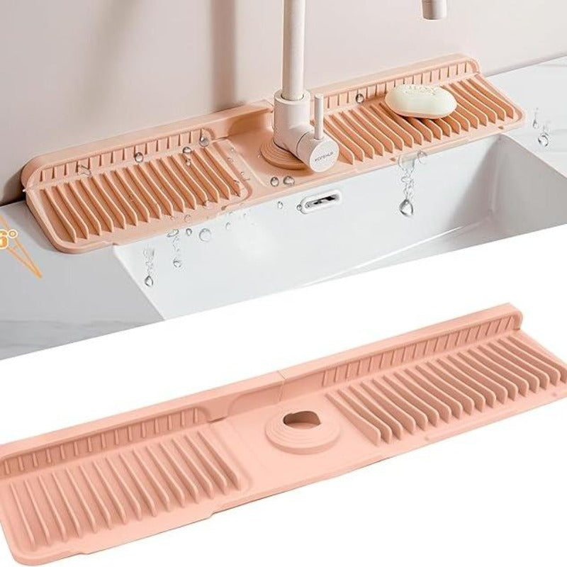🔥 BUY 3 GET 2 FREE💧Silicone Sink Faucet Draining Mat