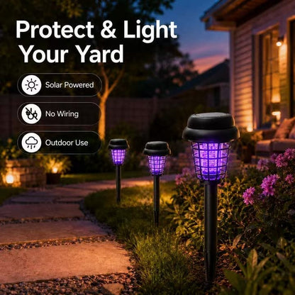 50%off🏠Summer Essentials🦟Solar-Powered UV Mosquito Killer Lamp