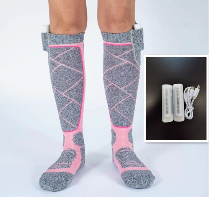 🥳 Enjoy 50% off now! 🥳 A massive hit for 2026—over 50,000 pairs sold! 🔥🧦 Rechargeable heated socks—featuring carbon-fiber rapid-heating technology, they’re the perfect choice for skiing, hiking, and staying warm all winter long! 🛡️✅