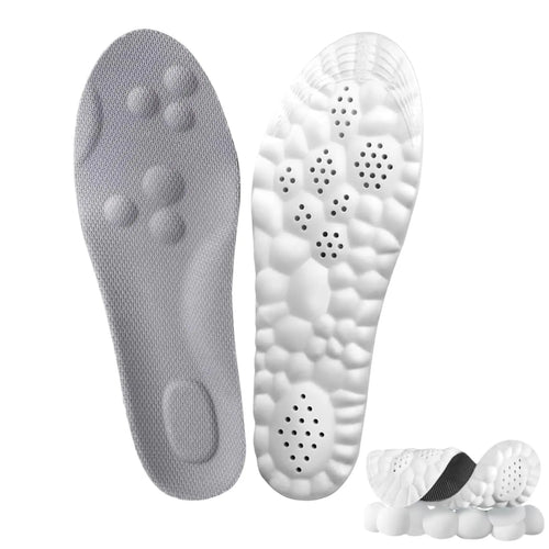 4D Cloud Memory Foam Insoles for Men & Women - Trim to Fit