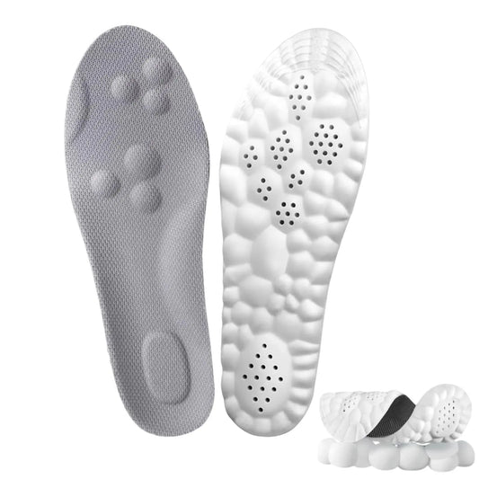 4D Cloud Memory Foam Insoles for Men & Women - Trim to Fit