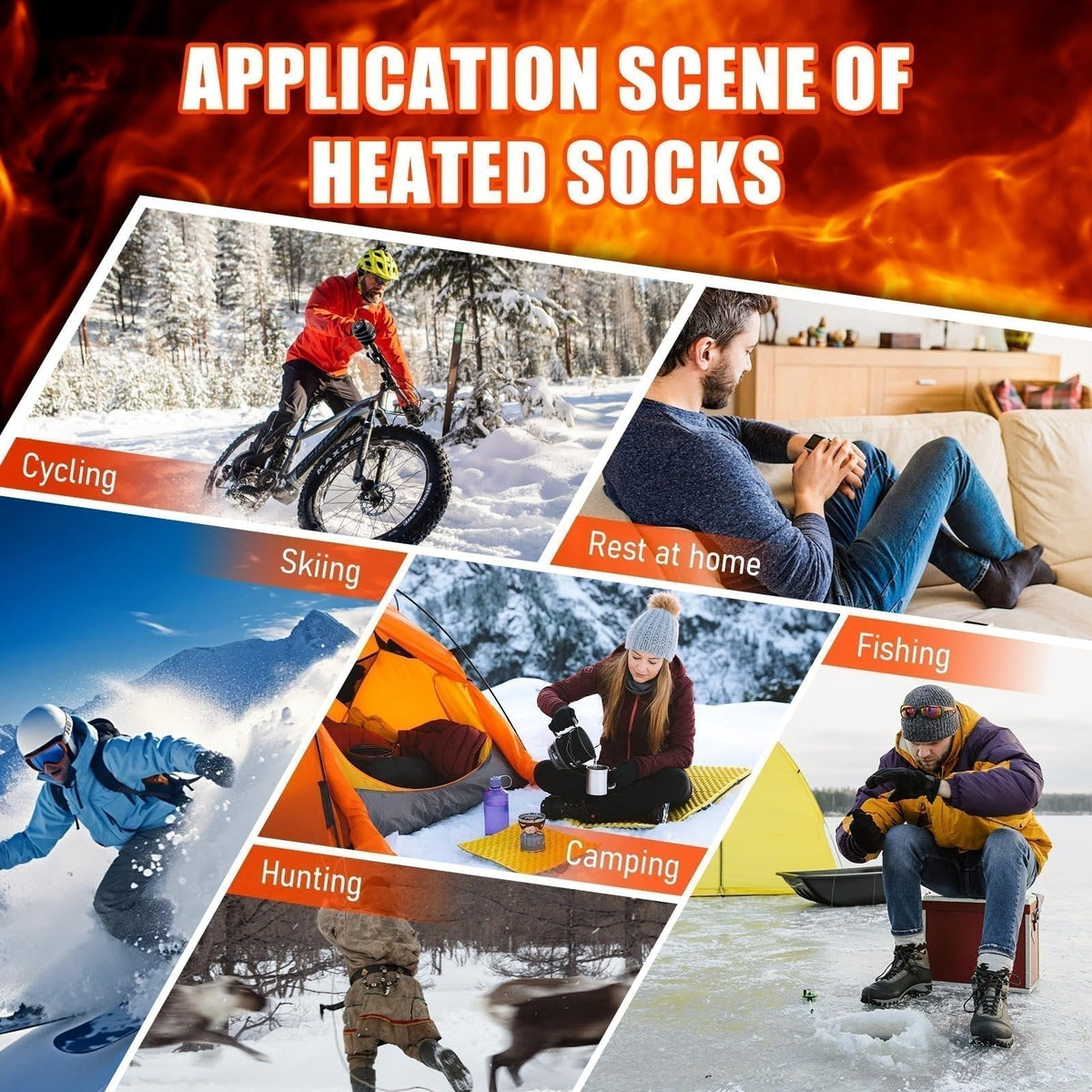 🥳 Enjoy 50% off now! 🥳 A massive hit for 2026—over 50,000 pairs sold! 🔥🧦 Rechargeable heated socks—featuring carbon-fiber rapid-heating technology, they’re the perfect choice for skiing, hiking, and staying warm all winter long! 🛡️✅