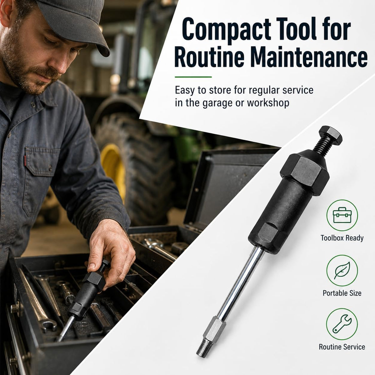 🔧 Heavy‑Duty Grease Fitting Cleaner Tool