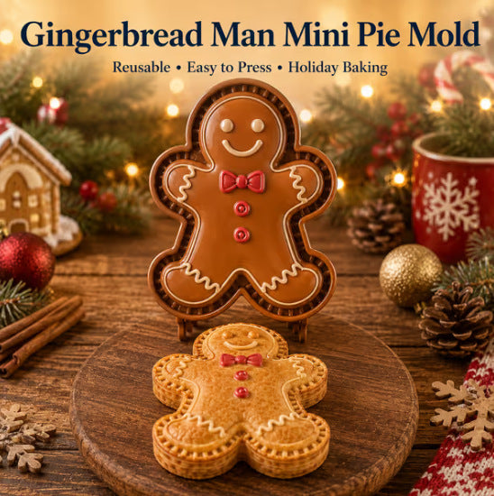 🎅🔥Limited-time Christmas Special: 50% OFF🍪16 Mini Christmas Pie Molds