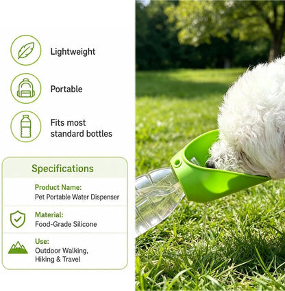 🐕‍🦺Portable Dog Water Bottle Adapter