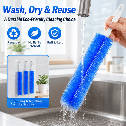 ✨Buy 1 Get 1 Free✨Flexible microfiber duster – suitable for hard-to-reach areas