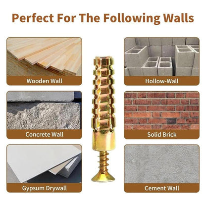 🔥50%off Serrated Metal Expansion Anchors for Concrete & Light Brick