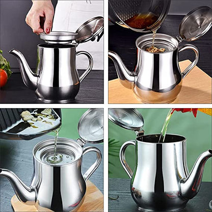 🔥Tijdelijke aanbieding🔥Oliefilterpot van roestvrij staal