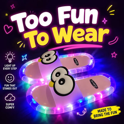 🔥Last Day Sale 50% OFF⏰🩴👀Cute Slippers With Cartoon Motifs That Glow👣🎁