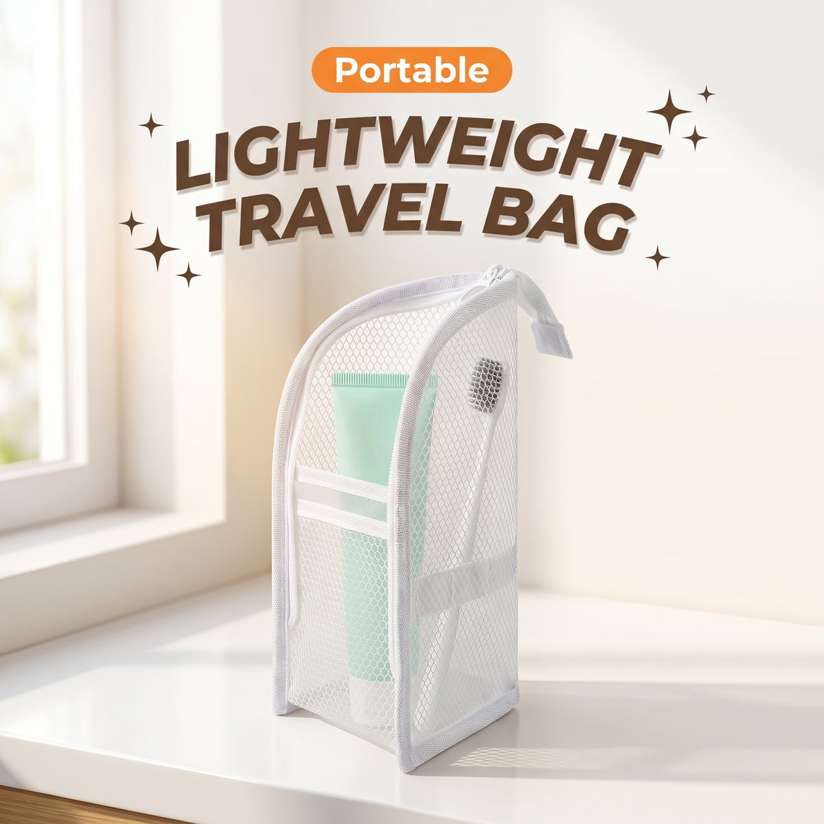 💞Buy1 Free1 🧳🧼 Portable Lightweight Travel Toiletry Bag Eva Waterproof Travel Toiletry Bag