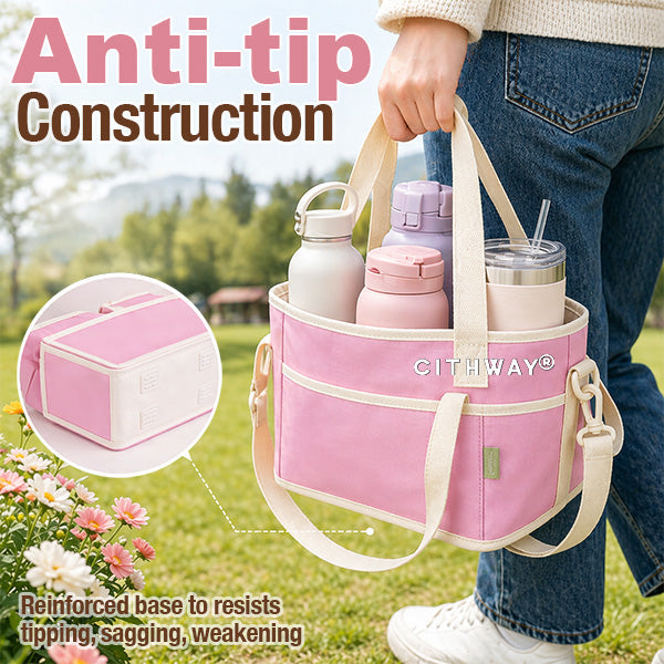 Cithway® 4-grid Insulated Drink Bottle Carrier Bag