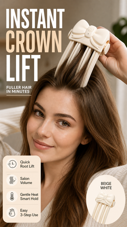 📢📢50% OFF !! ⏰Draadloze verwarmde volumeclip voor de haaraanzet - Stylingtool voor volume in de salon, speciaal voor fijn, futloos haar