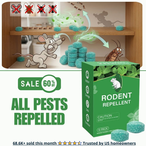 🎁New Arrival 50% OFF💥12-Pack Natural Peppermint Oil Rodent Repellent